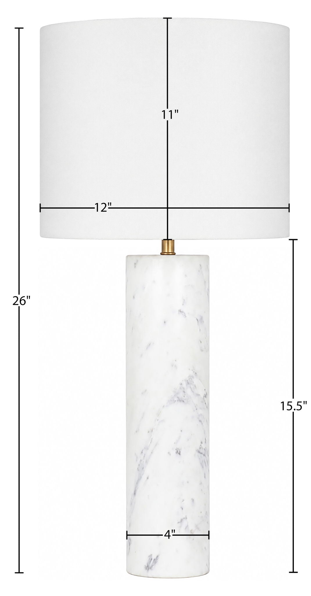 Titan -  Textured Fabric Table Lamp