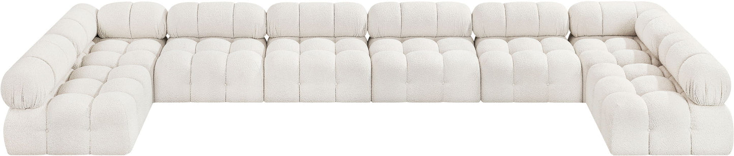 Ames - 8 Piece Fabric Modular Sectional
