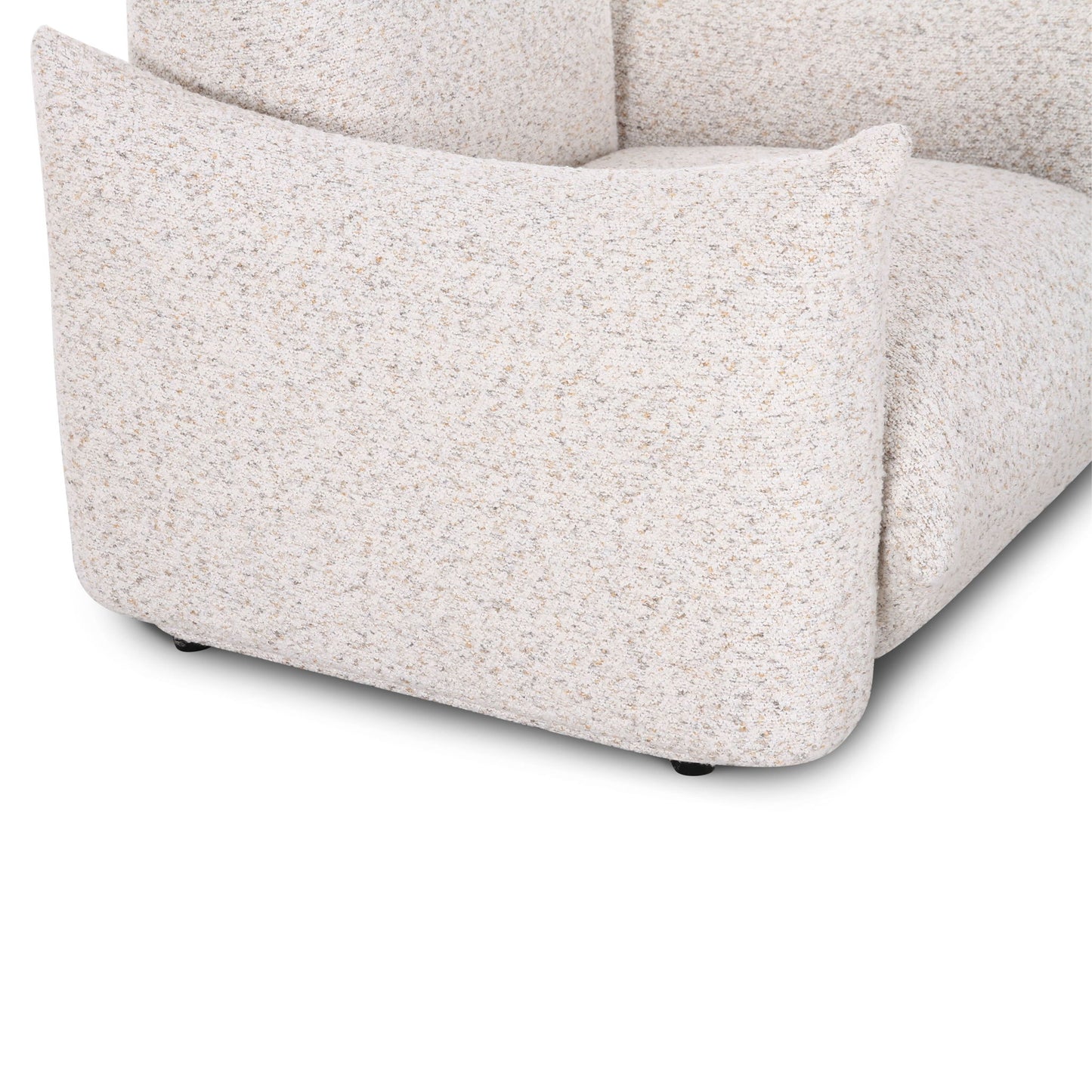 Saint Tropez - Nubby Fabric Armchair - Sand