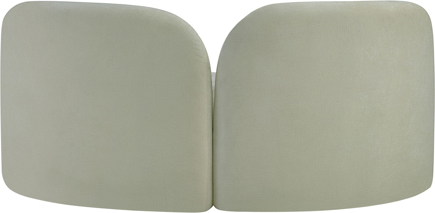 Daphne - Chenille Loveseat
