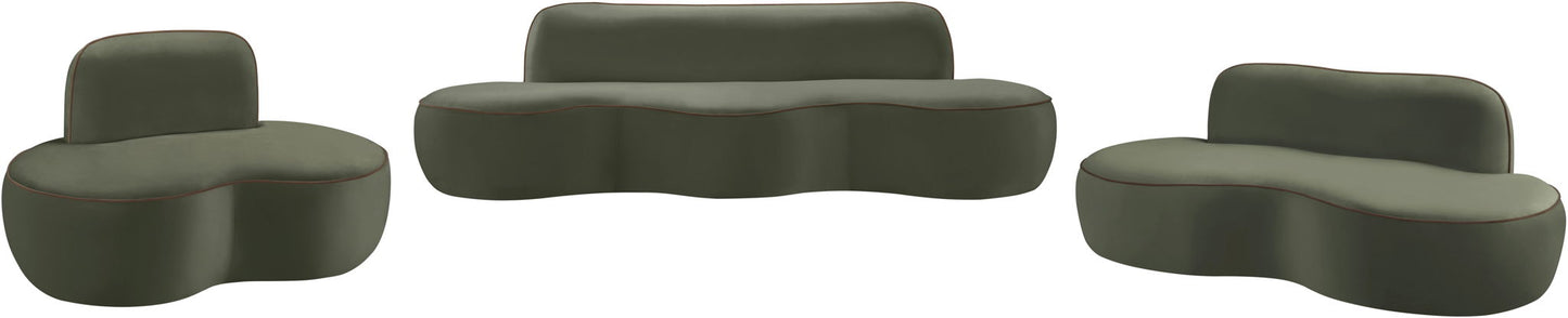 Swerve - Velvet Upholstered Chair