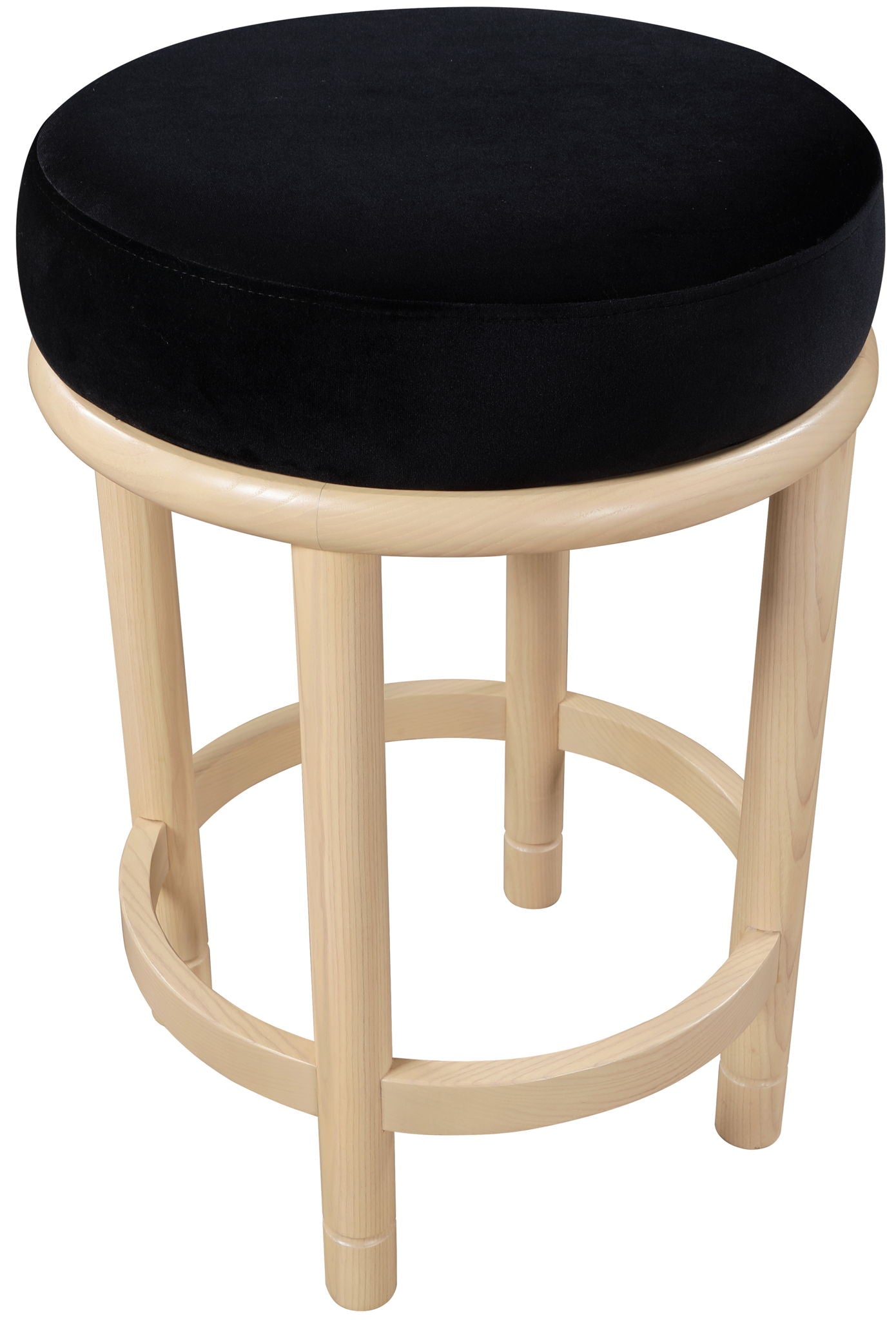Monette - Counter Stool With Natural Base