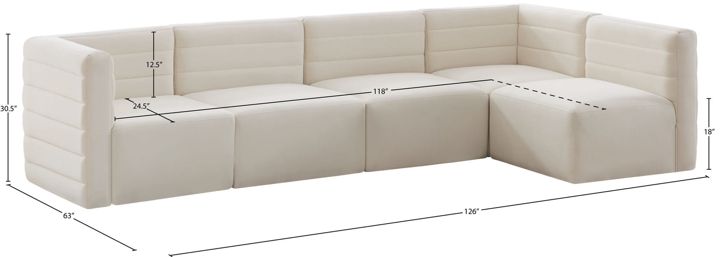 Quincy - 5 Piece Modular Sectional