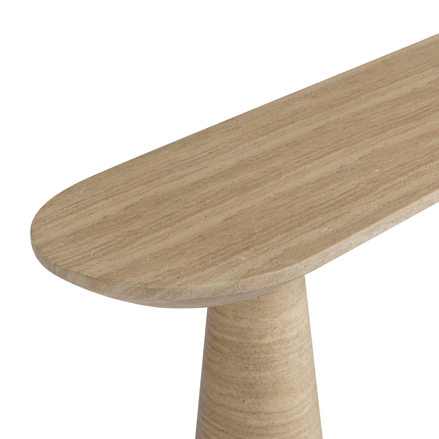 Sandra - Indoor / Outdoor Console Table - Travertine