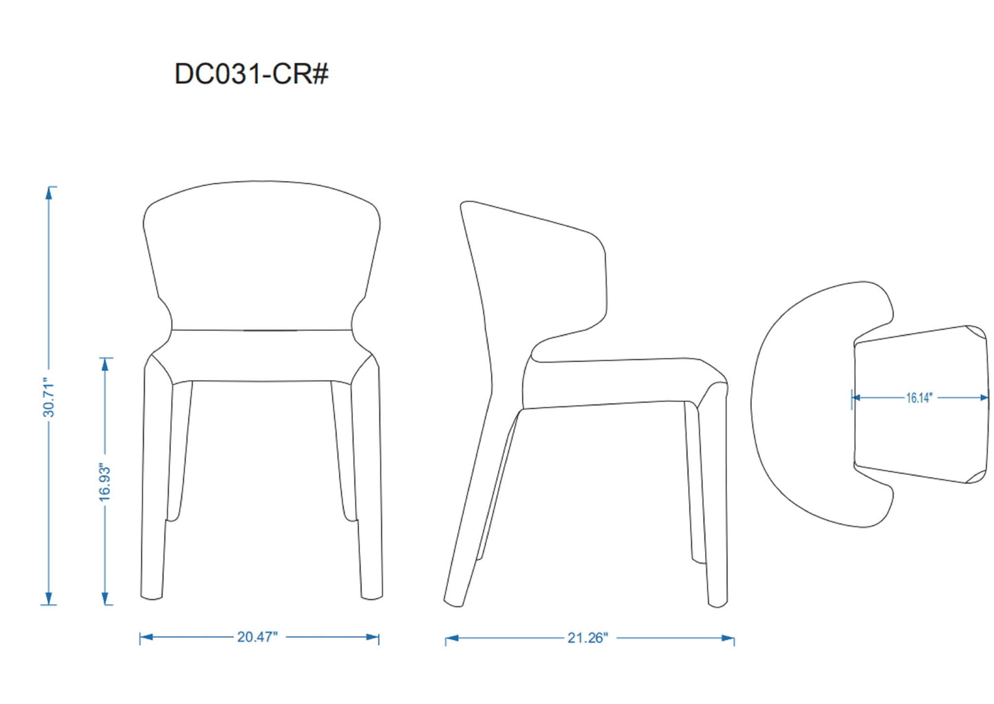 Manhattan Conrad - Dining Chair