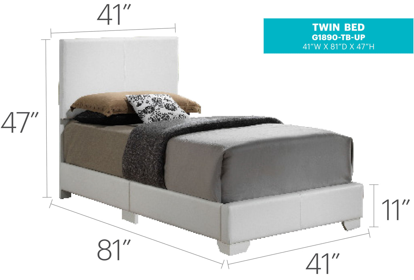 Glory Furniture - Aaron - Bed