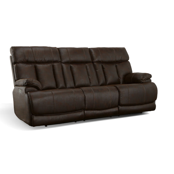 Clive - Power Reclining Sofa With Power Headrests & Lumbar