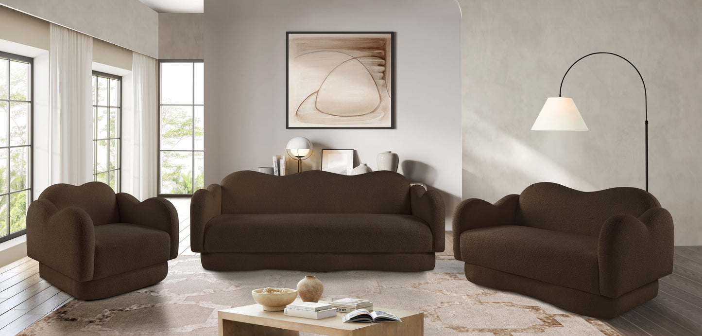 Bloom - Teddy Fabric Loveseat