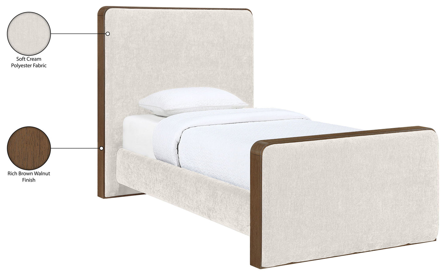 Dalton - Fabric Bed