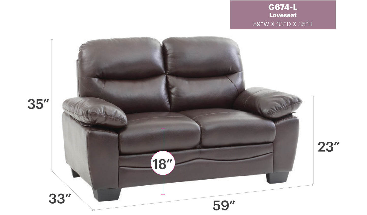 Glory Furniture - Marta - Loveseat