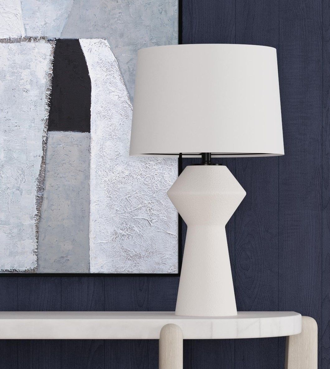 Ella - Table Lamp - Matte White