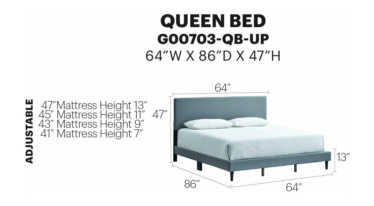 Baron - Upholstered Platform Bed