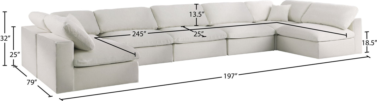 Serene - 7 Piece Modular Sectional