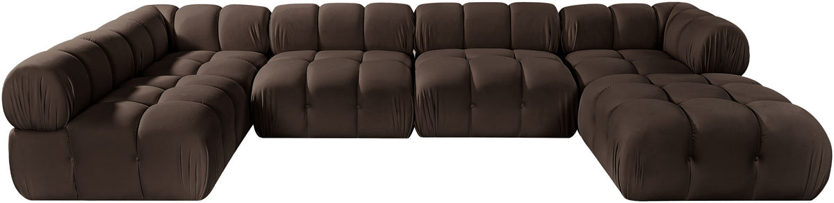 Orin - 6 Piece Modular Sectional (3 Modular Chairs, 2 Corner Chairs & Ottoman)