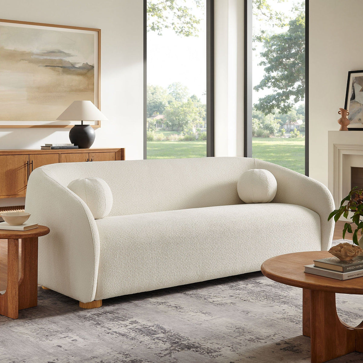 Holland 85" Sofa - Cream