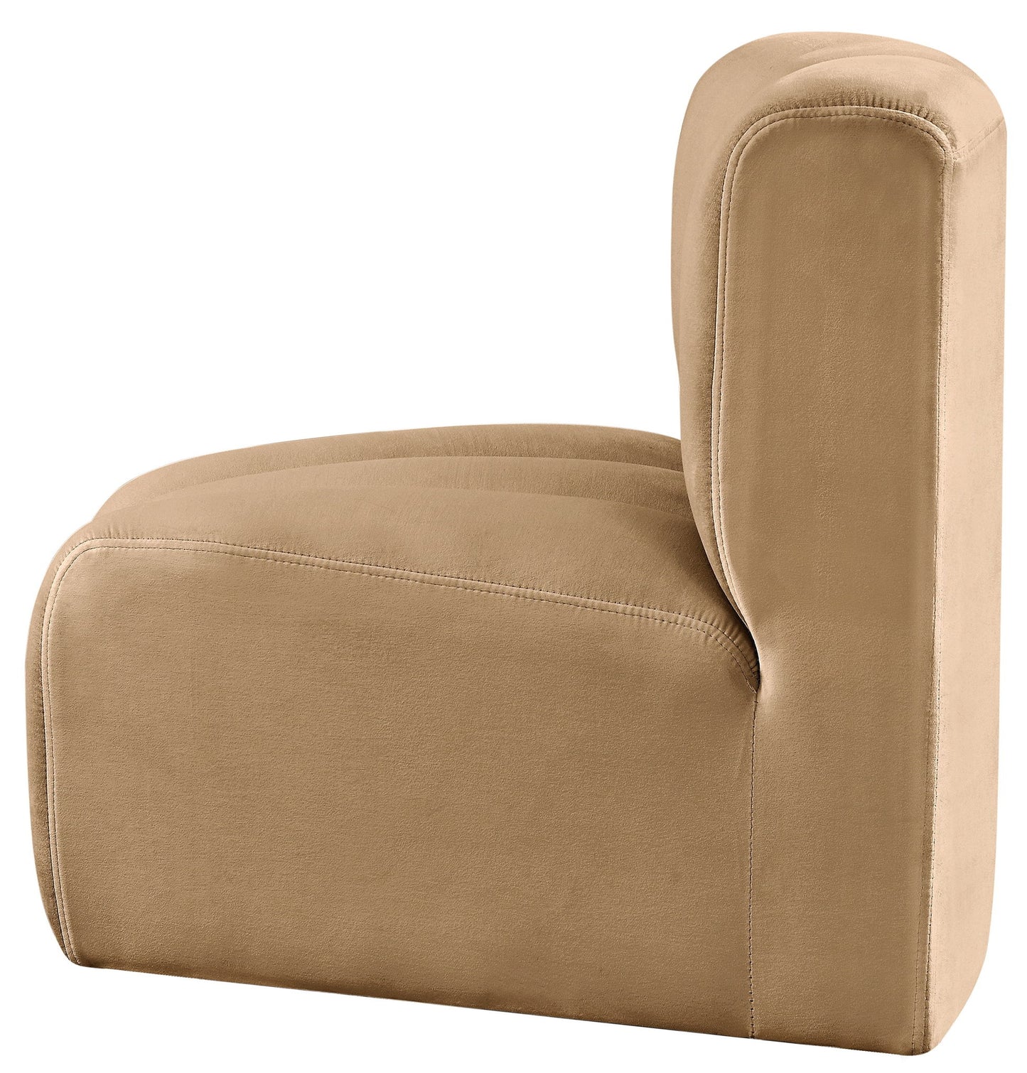 Arc - Velvet Curved Corner Chair