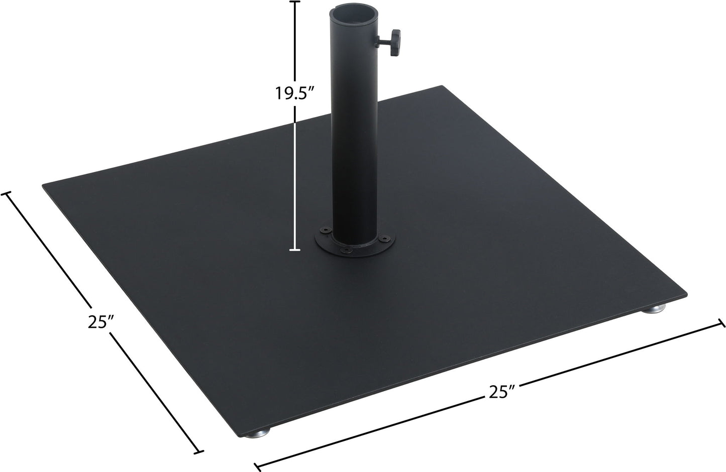 Belize - Steel Patio Umbrella Base