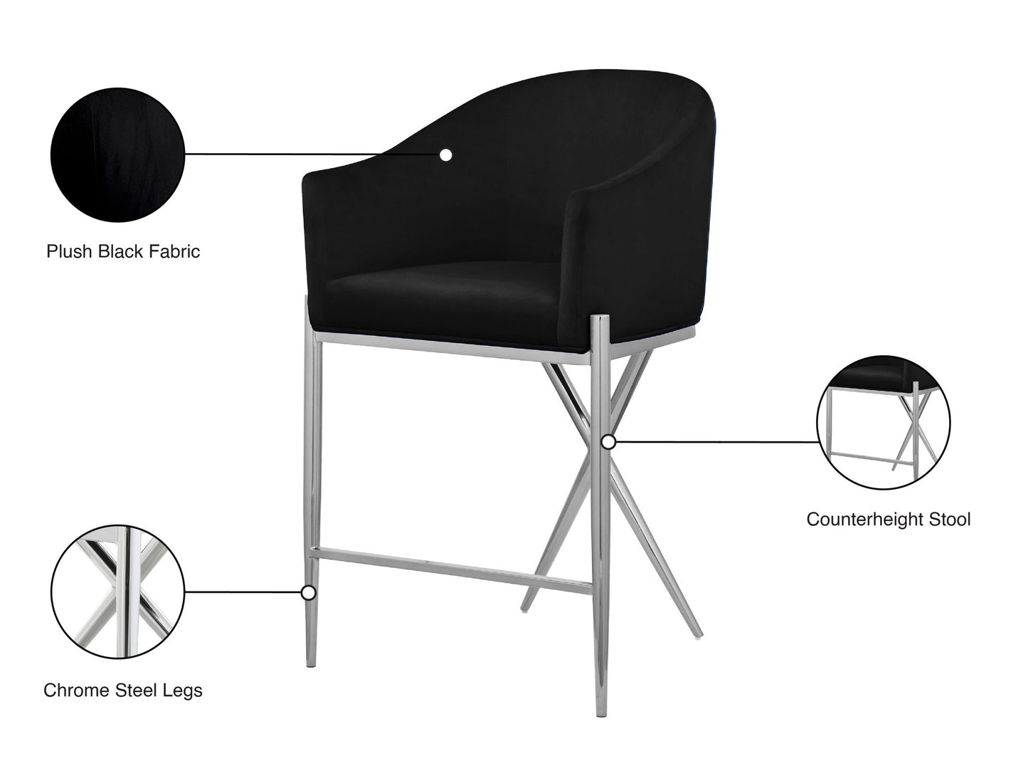 Xavier - Counter Stool