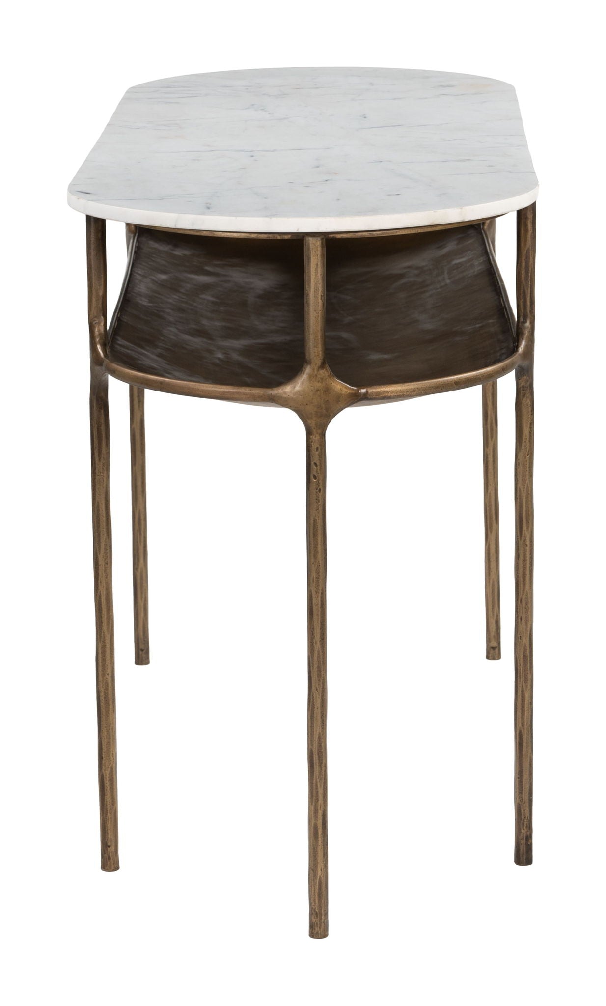 Bild - Console Table - White & Brass