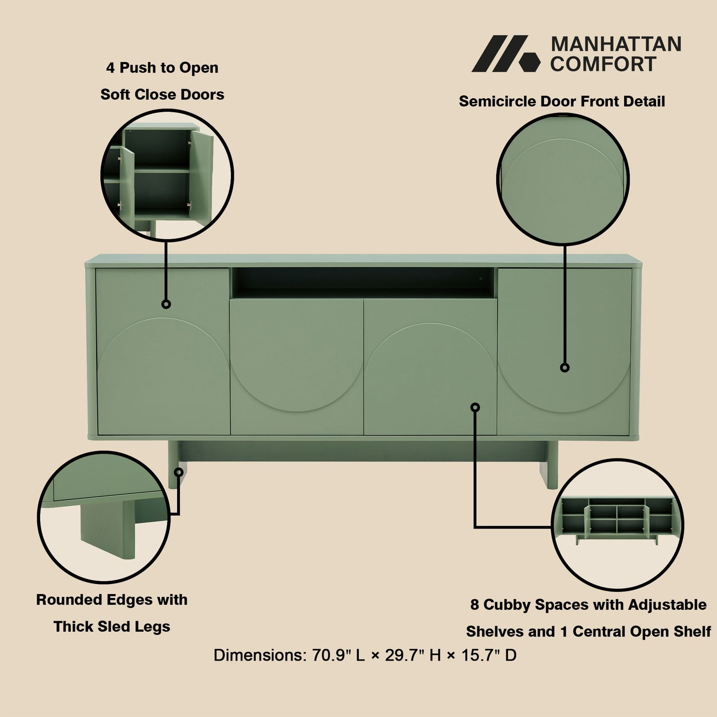 Manhattan Ella - Sideboard