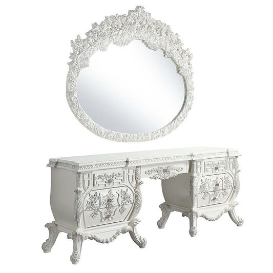 Vanaheim - Vanity Desk - Antique White