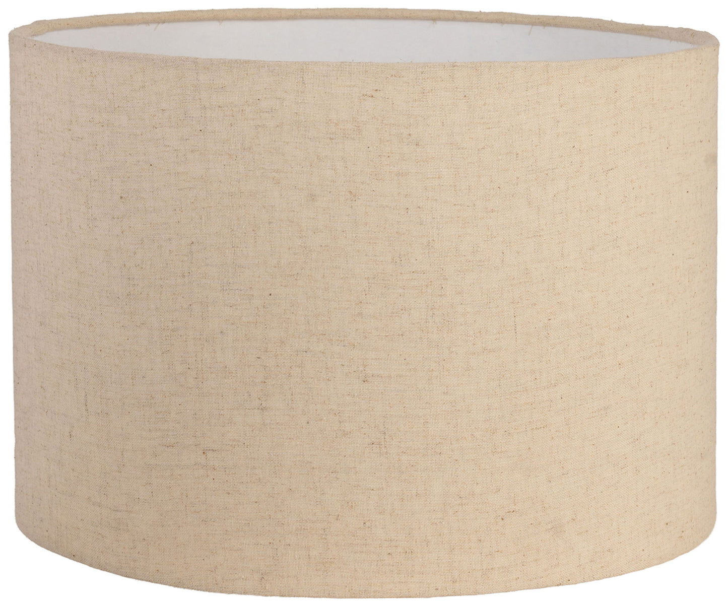 Palea - Mango Wood Base And Linen Textured Fabric Shade Table Lamp - Travertine / Natural