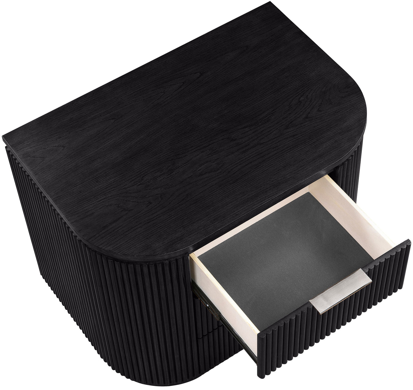 Astrid - Solid Wood And Oak Veneer Nightstand