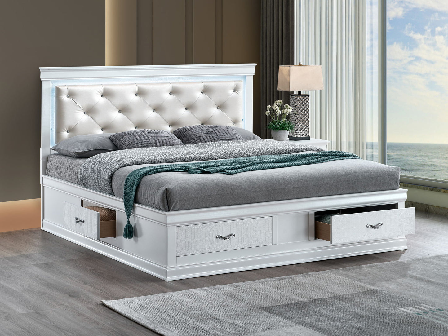 Glory Furniture - Lorana - Storage Bed