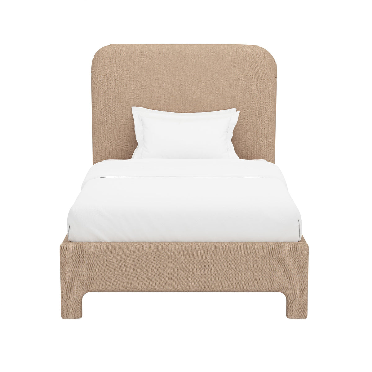 Layton - Rounded Corner Upholstered Bed