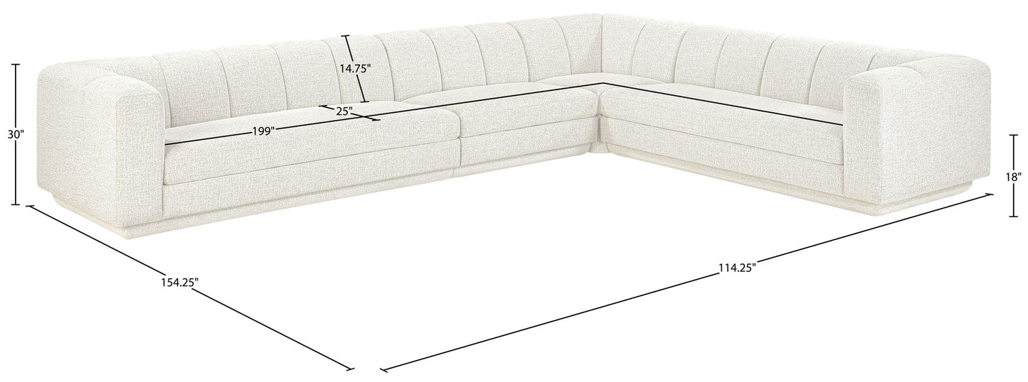 Modari - Sectional - Cream