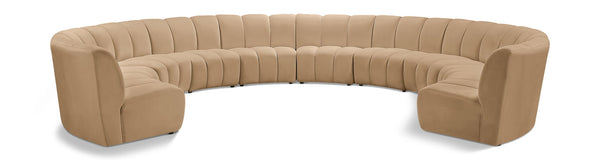 Infinity - 10 Piece Modular Sectional - Camel