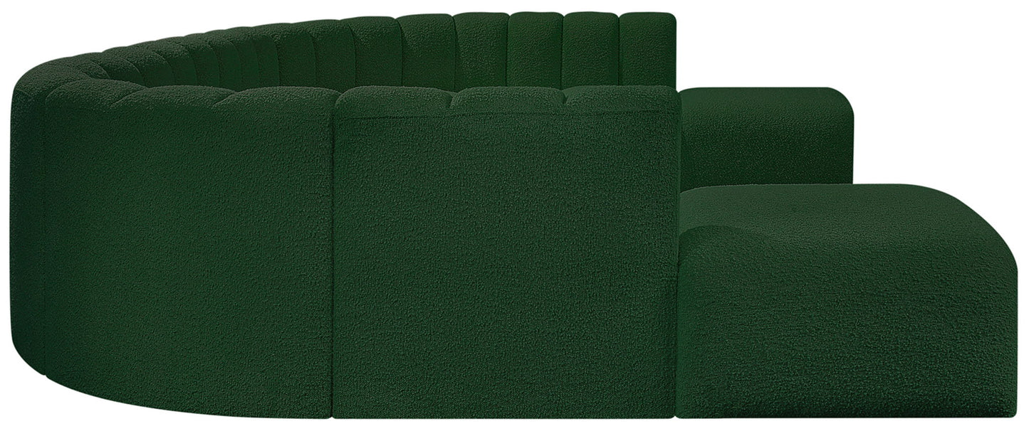 Arc - Boucle Fabric Modular Sectional