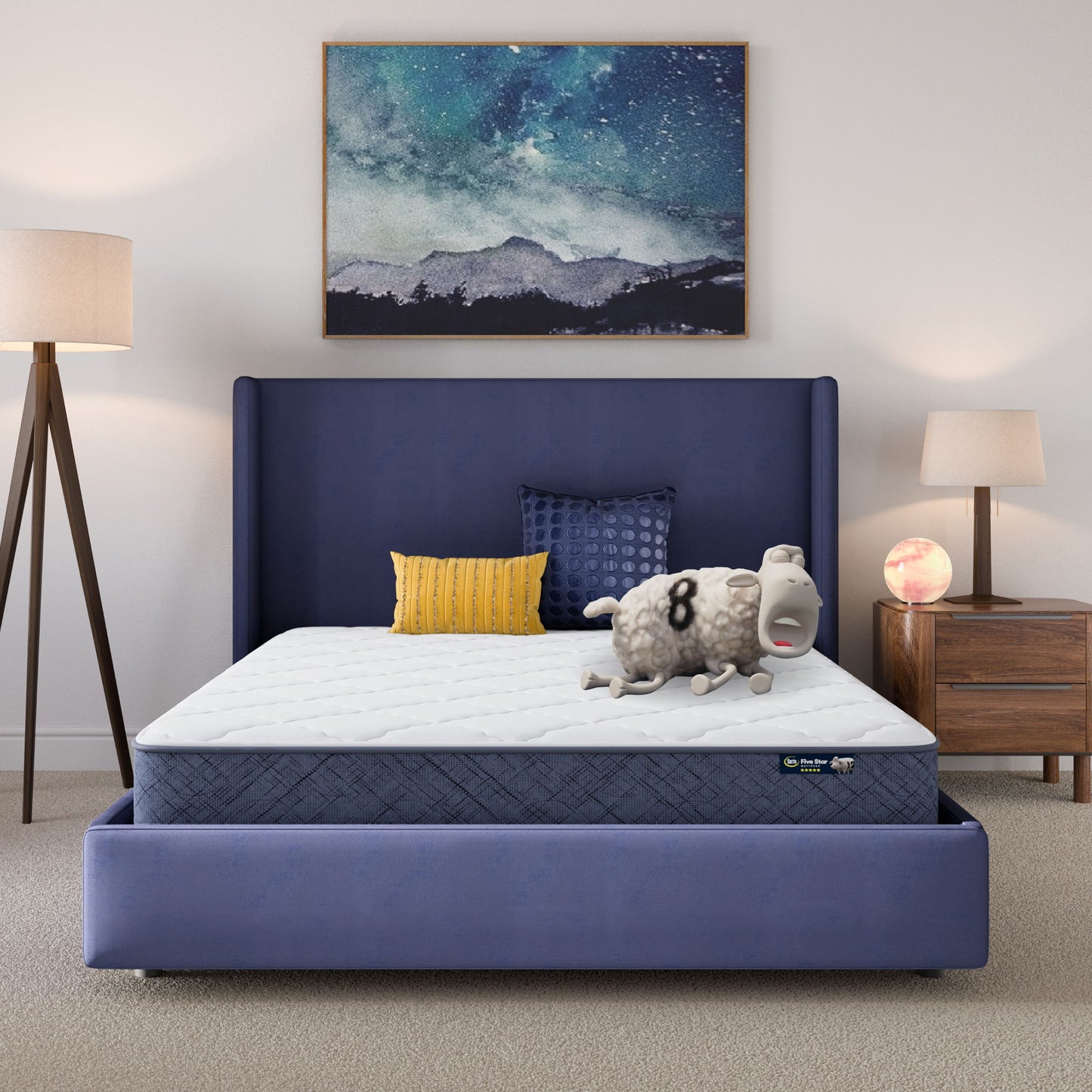Perfect Day - 8" Serta Medium Mattress in a Box