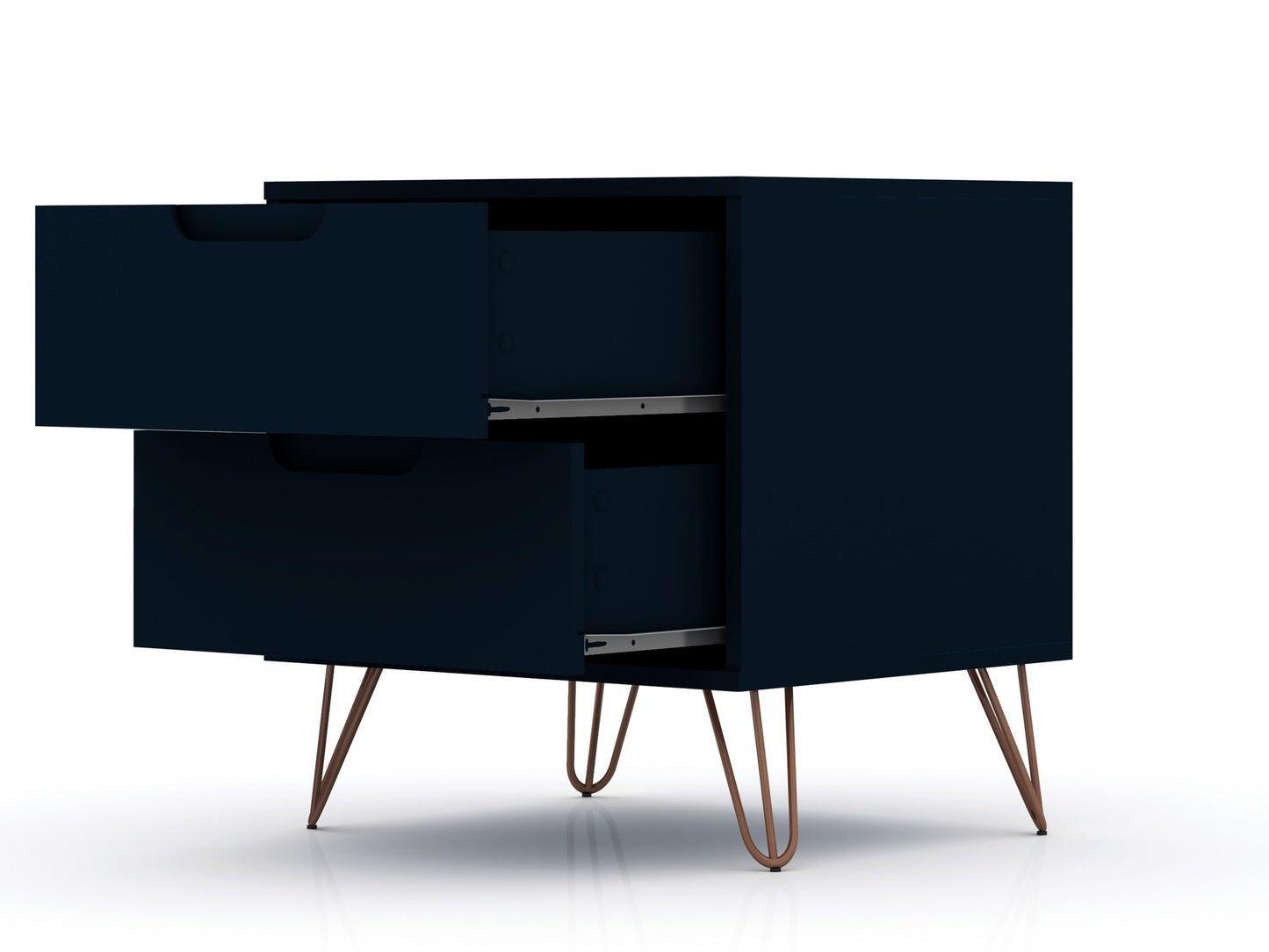 Manhattan Rockefeller - 2-Drawer Nightstand