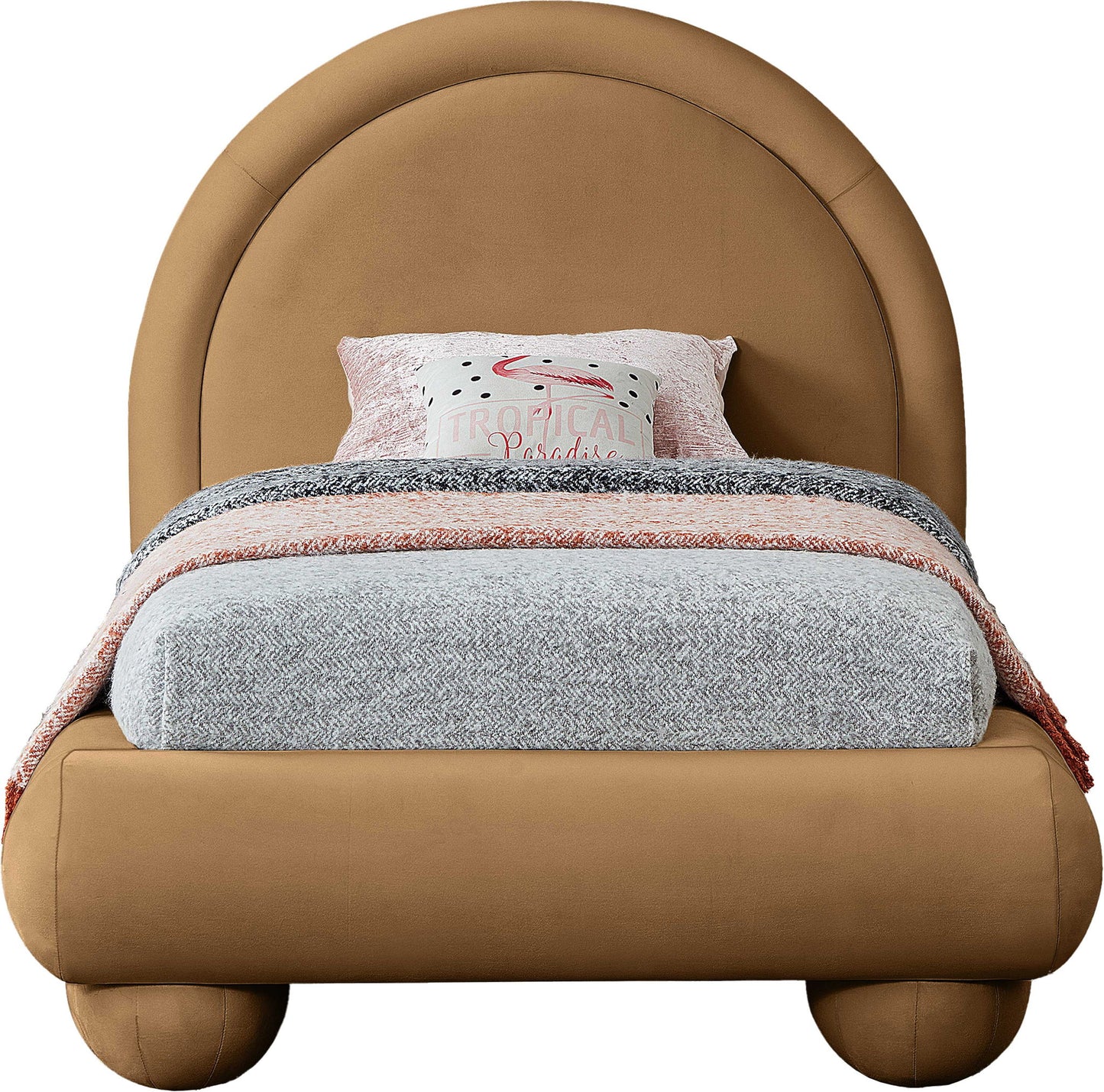 Madrid - Velvet Upholstered Bed