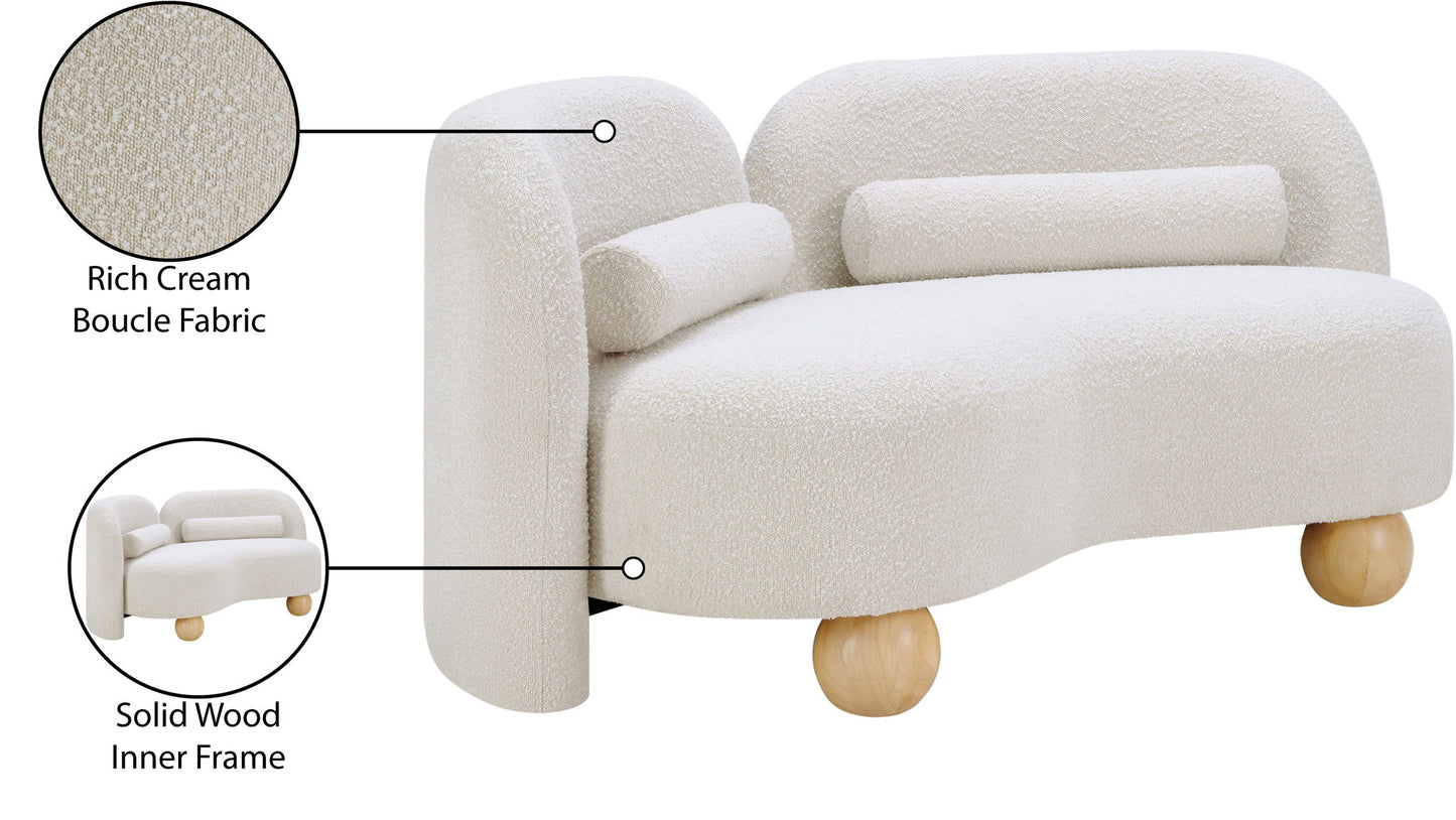 Daphne - Boucle Loveseat