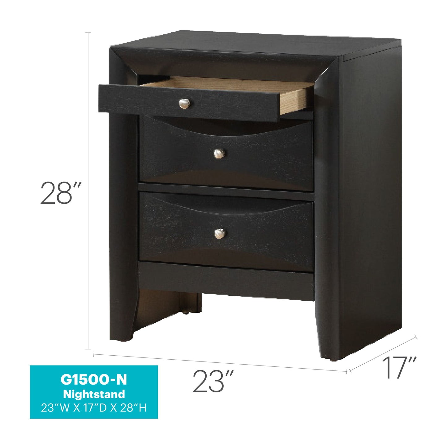 Glory Furniture - Marilla - Nightstand