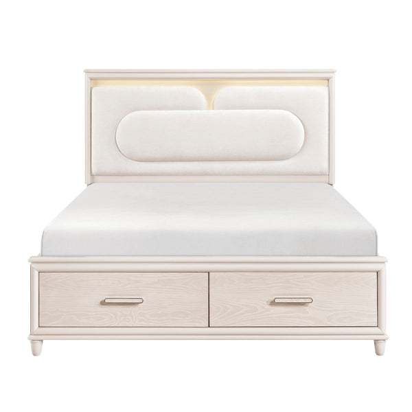 Montrose Queen Platform Bed with Footboard Storage