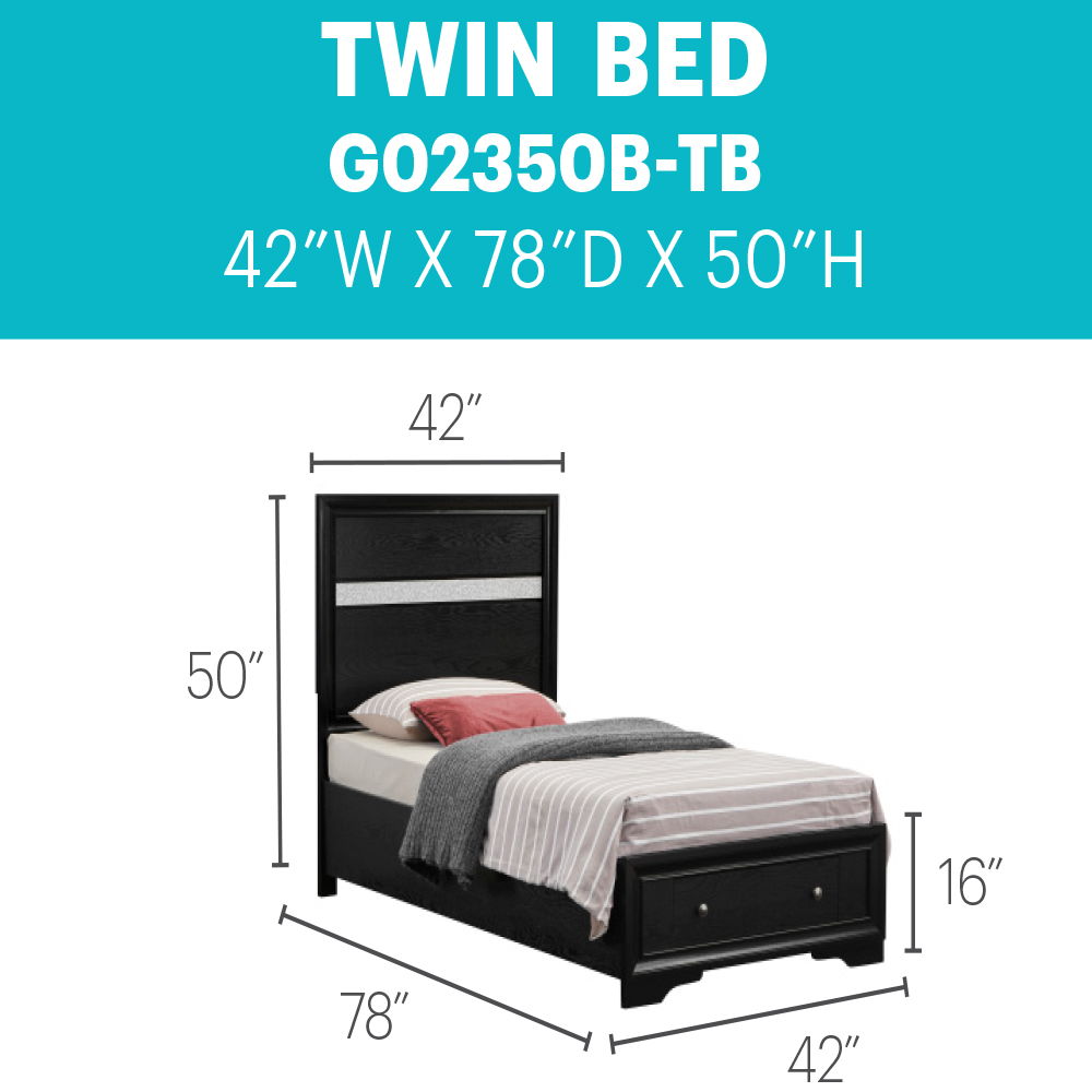 Glory Furniture - Madrid - Bed