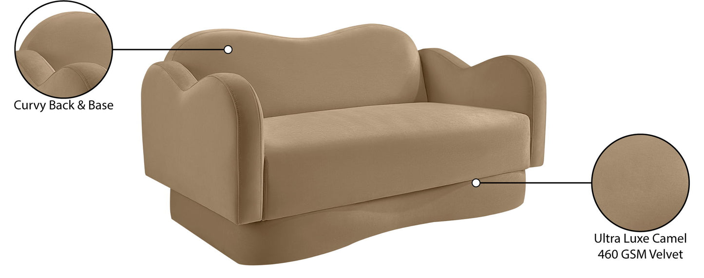 Bloom - Velvet Loveseat