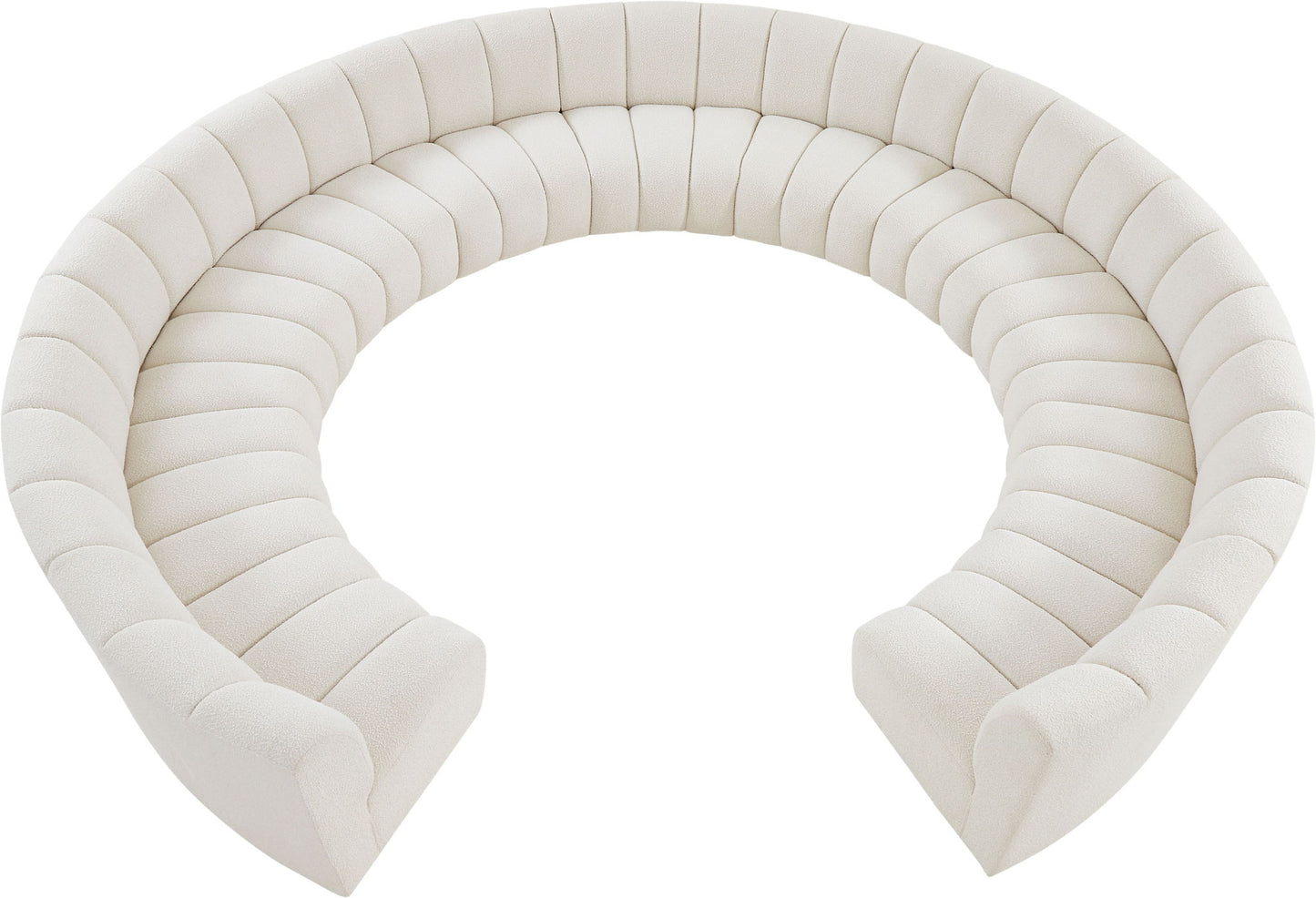 Infinity - 11 Piece Boucle Modular Sectional