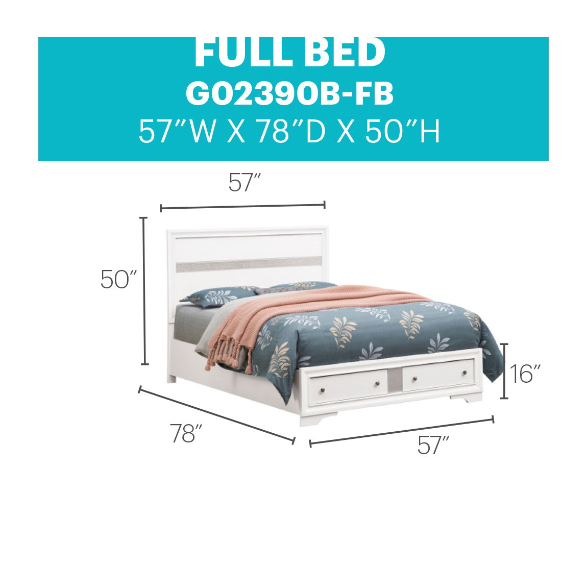 Glory Furniture - Madrid - Bed