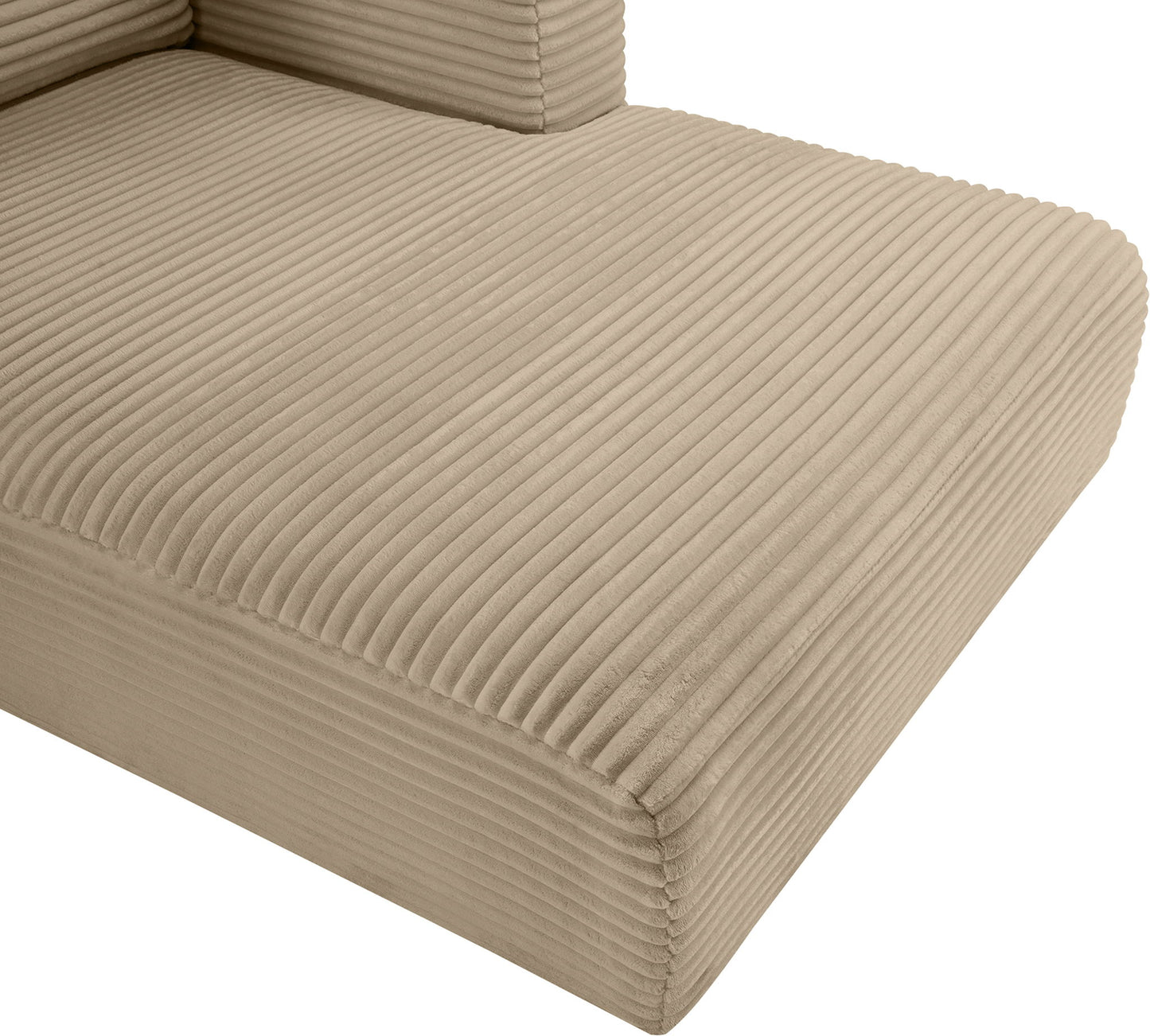 Shaggy - Fabric 3 Piece Modular Sectional