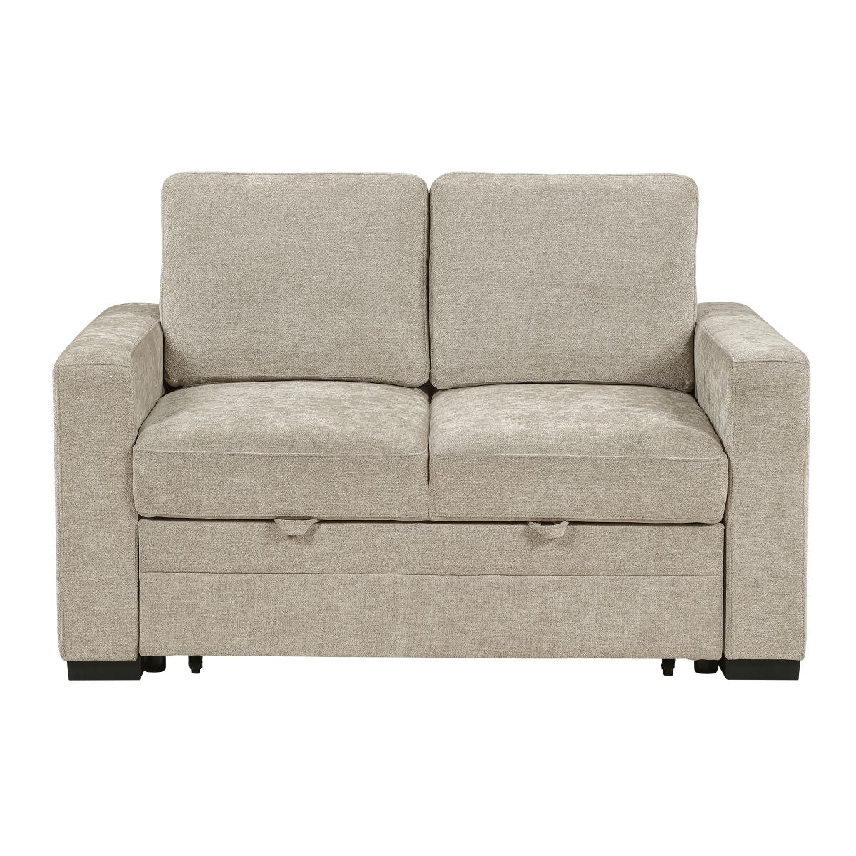 Koben Convertible Love Seat with Pull-out Bed
