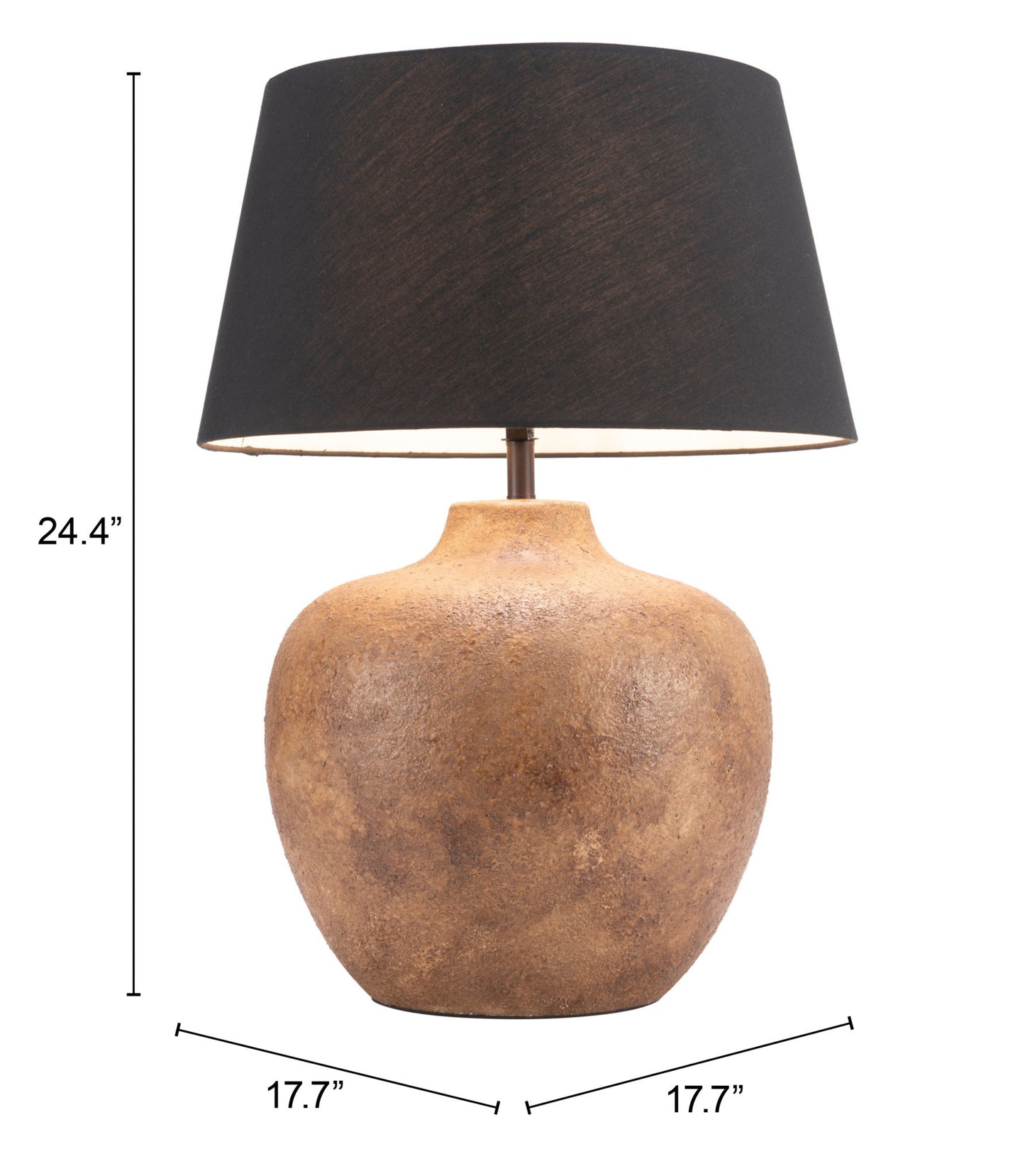 Basil - Table Lamp - Black