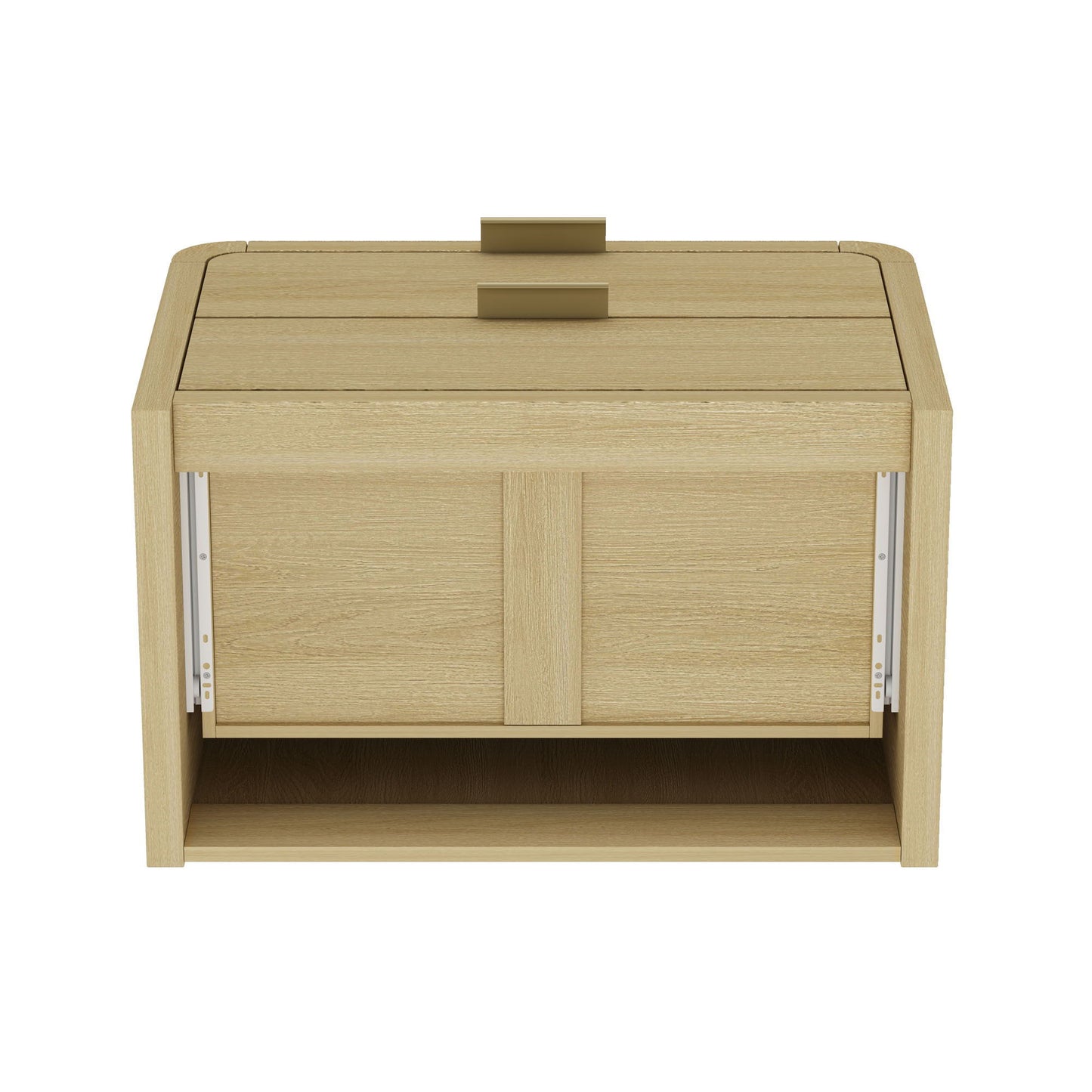 Manhattan Grace - Nightstand With Gold Handles