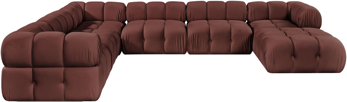 Orin - 7 Piece Modular Sectional (3 Modular Chairs, 3 Corner Chairs & Ottoman)
