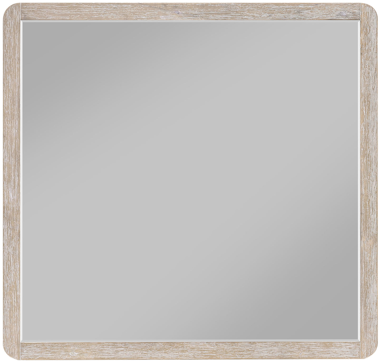 Adagio - Solid Wood And Oak Veneer Mirror - Natural