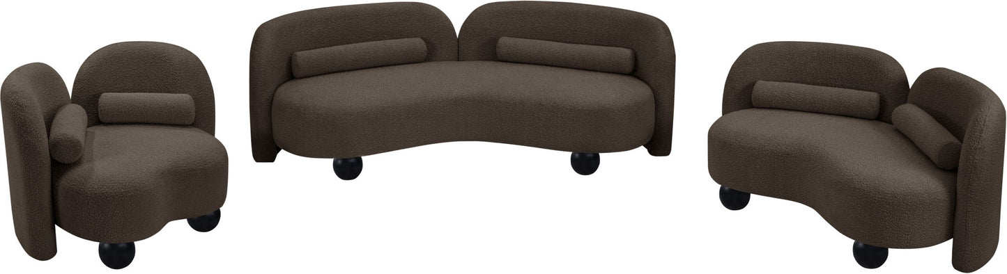 Daphne - Boucle Loveseat