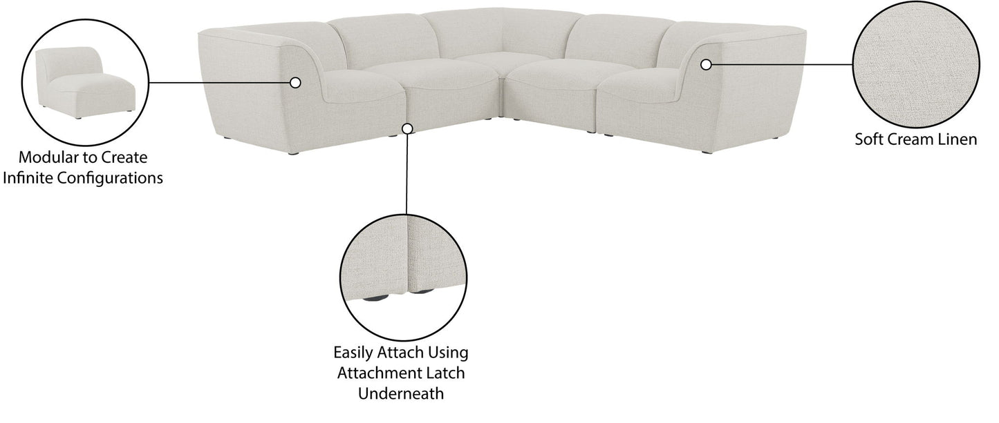 Miramar - 5 Piece Modular Sectional